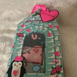 Betsey Johnson Christmas socks, NWT